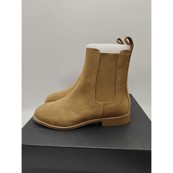 Saint Morta Nomad Chelsea Boots Mens Size 8 Brown Suede Ankle Pull‎ On Camel